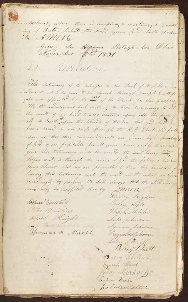 Doctrine and Covenants 67–70