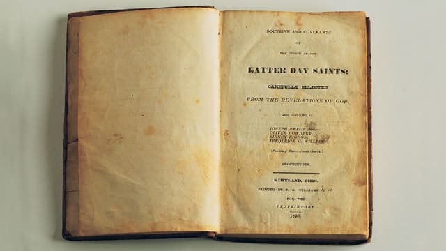 The Restoration of the Fulness of the Gospel of Jesus Christ